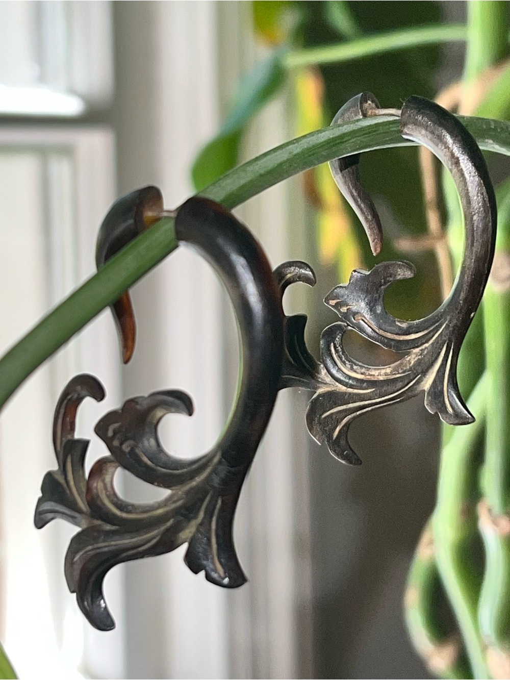 Hawaiian Faux Gage Earrings
